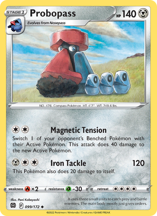 Probopass (099/172) Reverse Holo card image