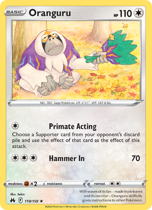 Oranguru (119/159) Reverse Holo card image