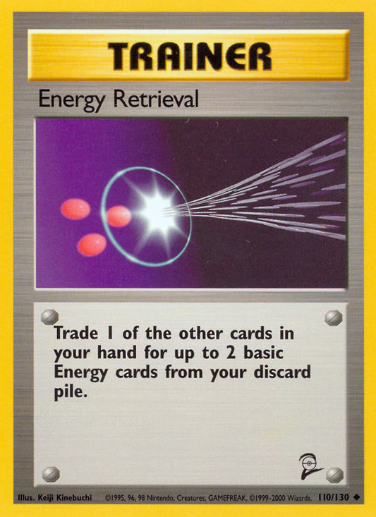 Energy Retrieval (110/130) Reverse Holo card image