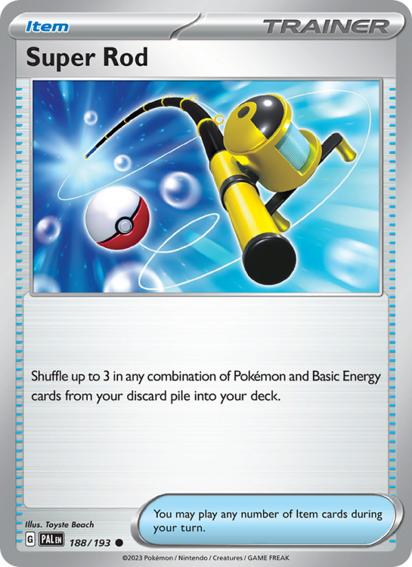 Super Rod (188/193) Reverse Holo card image