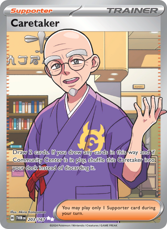 Caretaker (203/167) Holographic card image