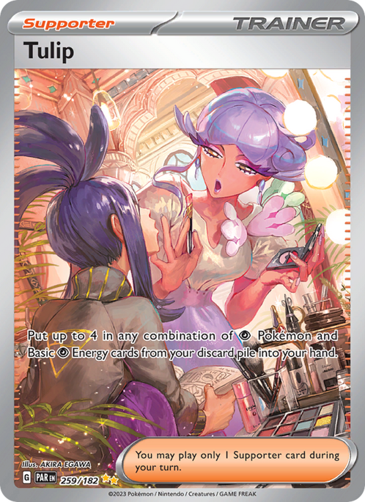 Tulip (259/182) Holographic card image
