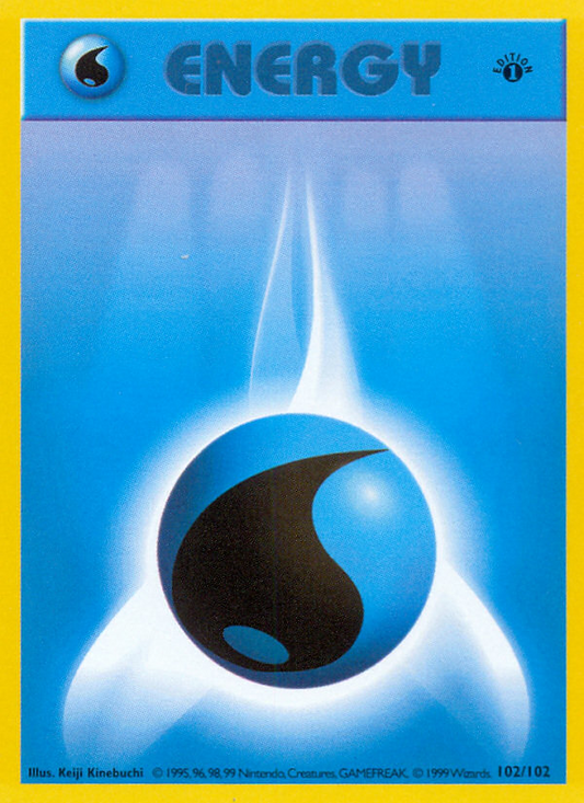 Water Energy (102/102) Reverse Holo card image