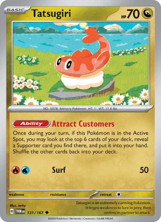 Tatsugiri (131/167) Reverse Holo card image