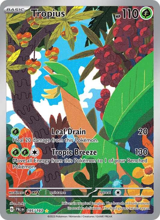 Tropius (195/193) Holographic card image