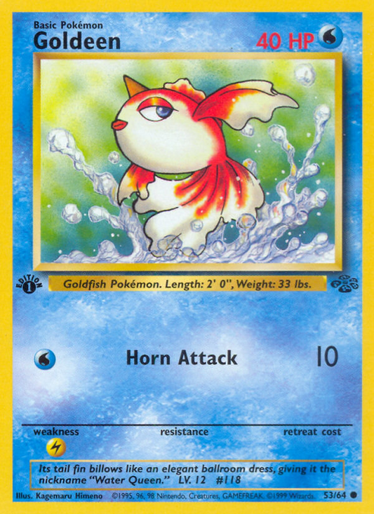 Goldeen (053/64) Reverse Holo card image