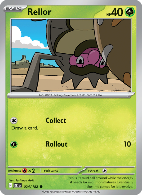 Rellor (024/182) Reverse Holo card image