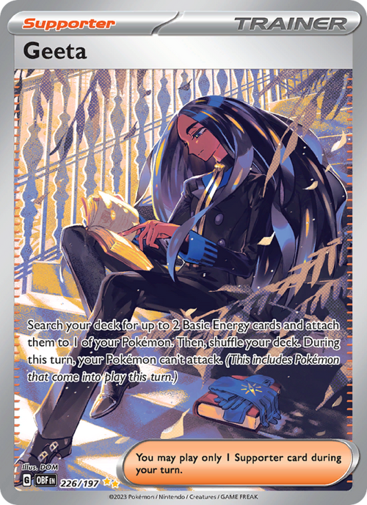 Geeta (226/197) Holographic card image
