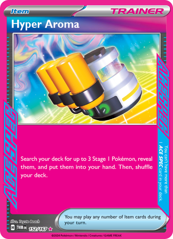 Hyper Aroma (152/167) Holographic card image