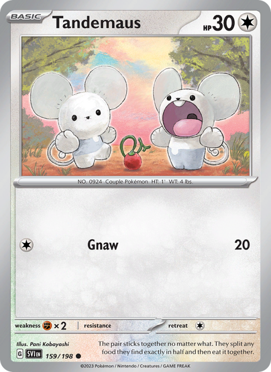 Tandemaus (159/198) Reverse Holo card image