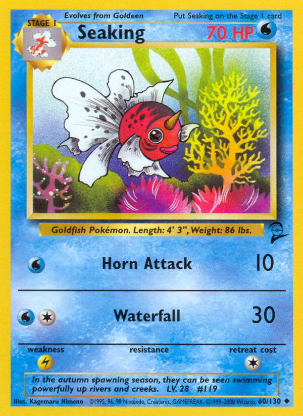 Seaking (060/130) Reverse Holo card image
