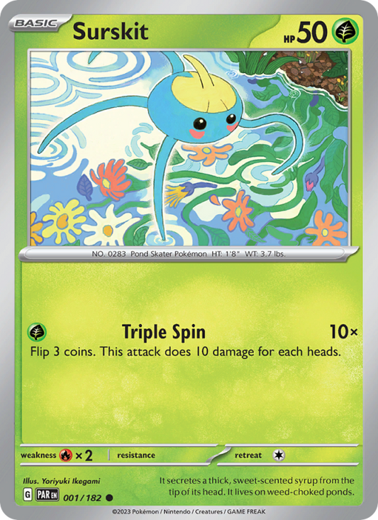 Surskit (001/182) Reverse Holo card image