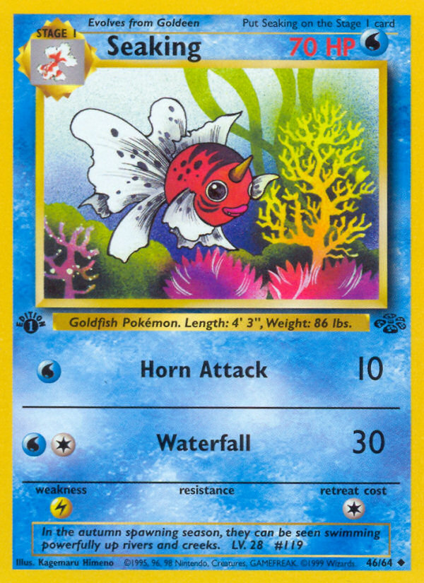 Seaking (046/64) Reverse Holo card image