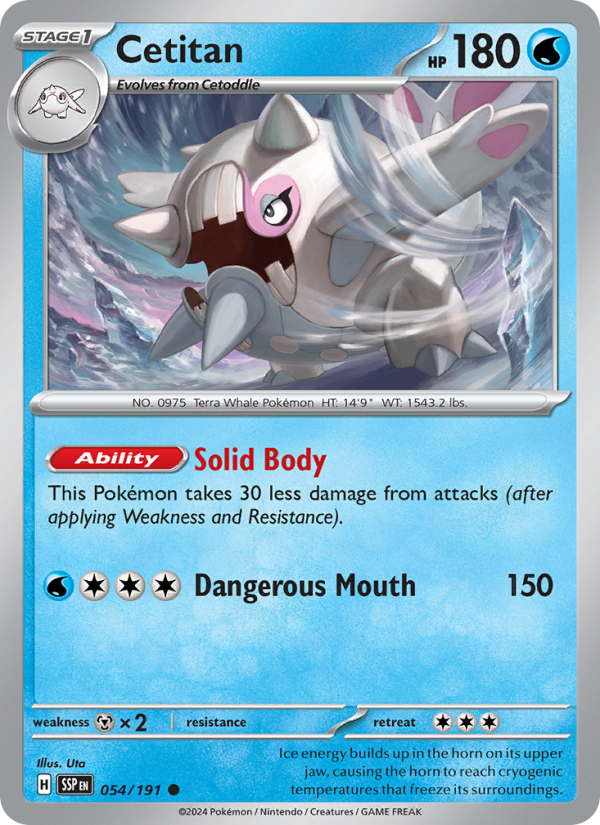 Cetitan (054/191) Reverse Holo card image