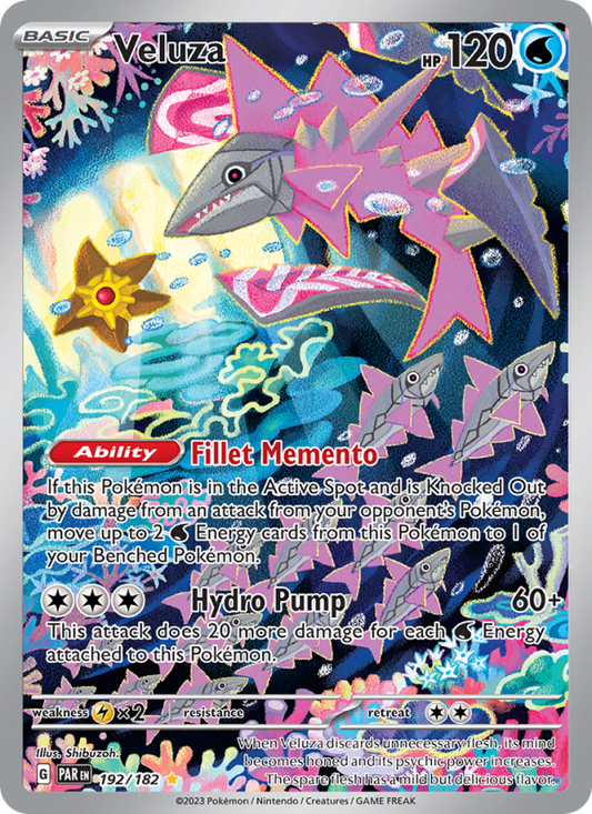 Veluza (192/182) Holographic card image