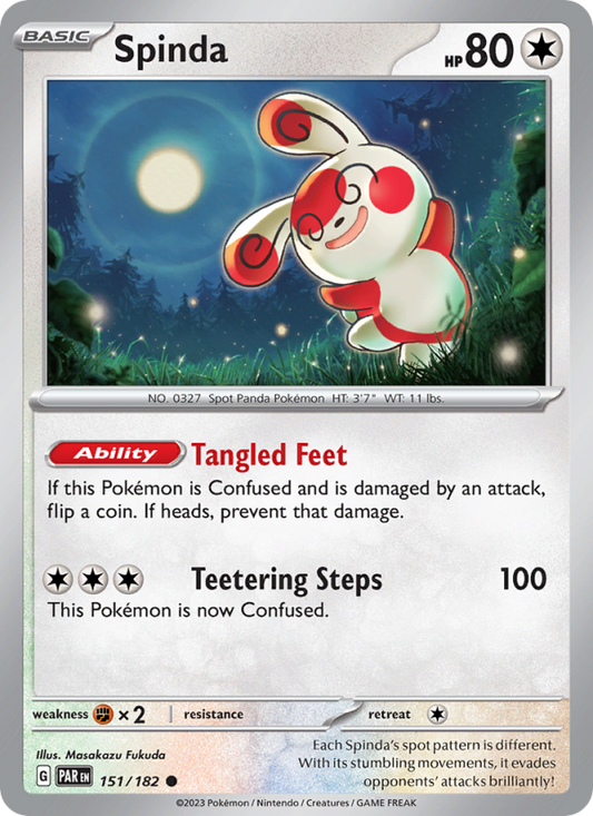 Spinda (151/182) Reverse Holo card image