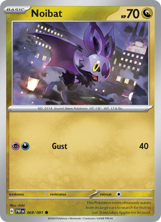 Noibat (068/91) Reverse Holo card image