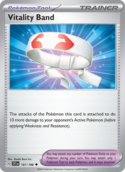 Vitality Band (197/198) Reverse Holo card image