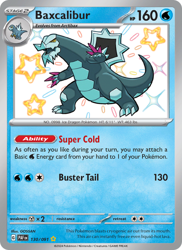 Baxcalibur (130/91) Holographic card image