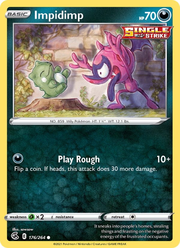 Impidimp (176/264) Reverse Holo card image