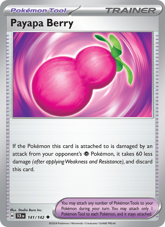Payapa Berry (141/142) Reverse Holo card image