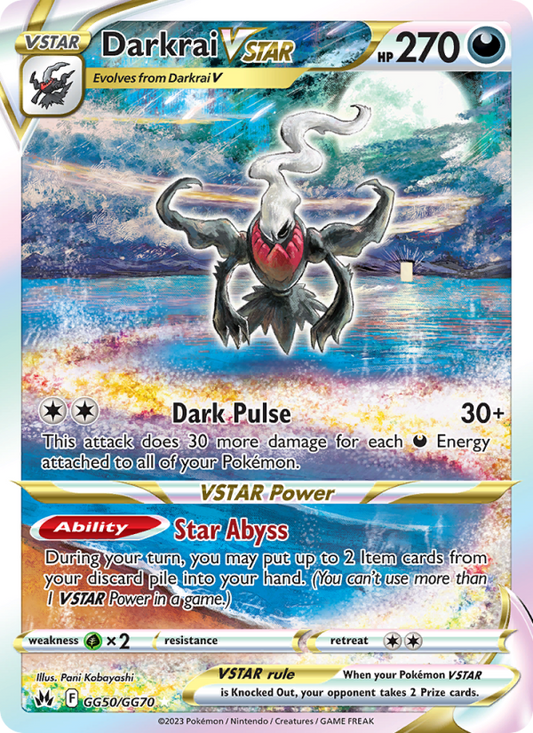 Darkrai VSTAR (GG50/159) Holographic card image