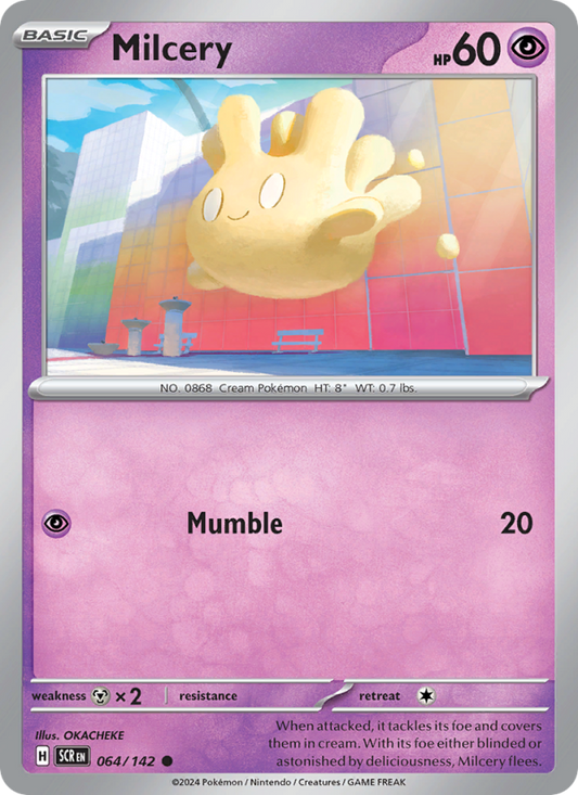Milcery (064/142) Reverse Holo card image