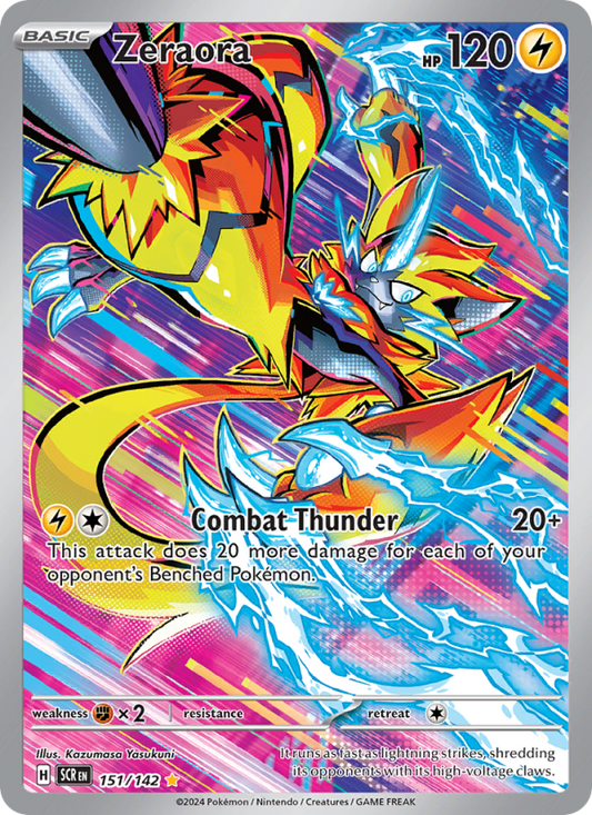 Zeraora (151/142) Holographic card image