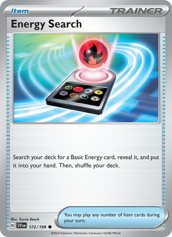 Energy Search (172/198) Reverse Holo card image