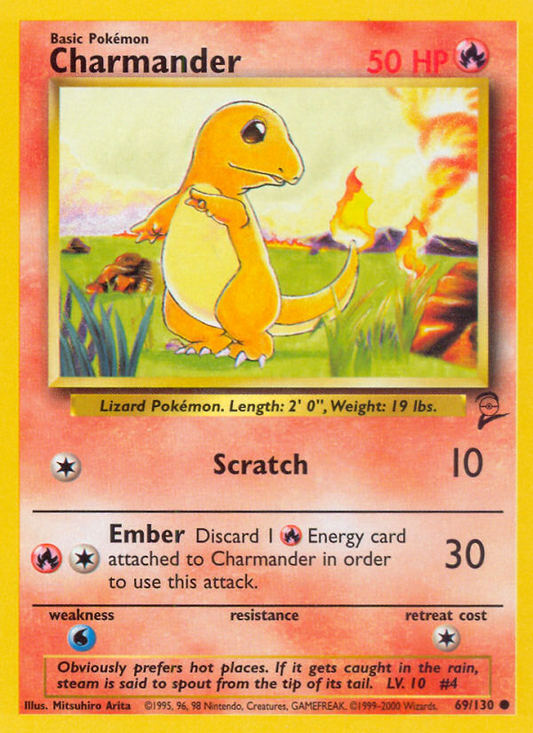 Charmander (069/130) Reverse Holo card image