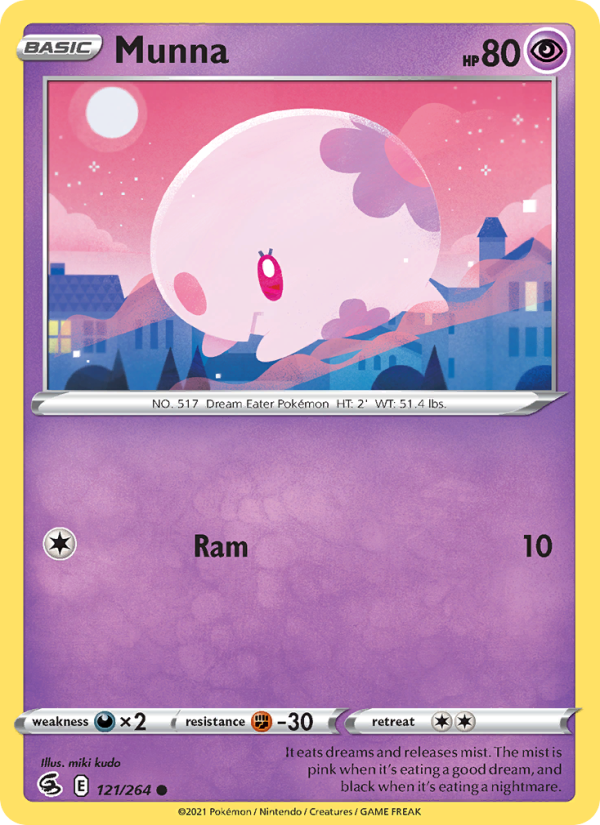 Munna (121/264) Reverse Holo card image