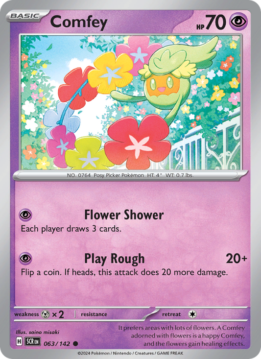Comfey (063/142) Reverse Holo card image