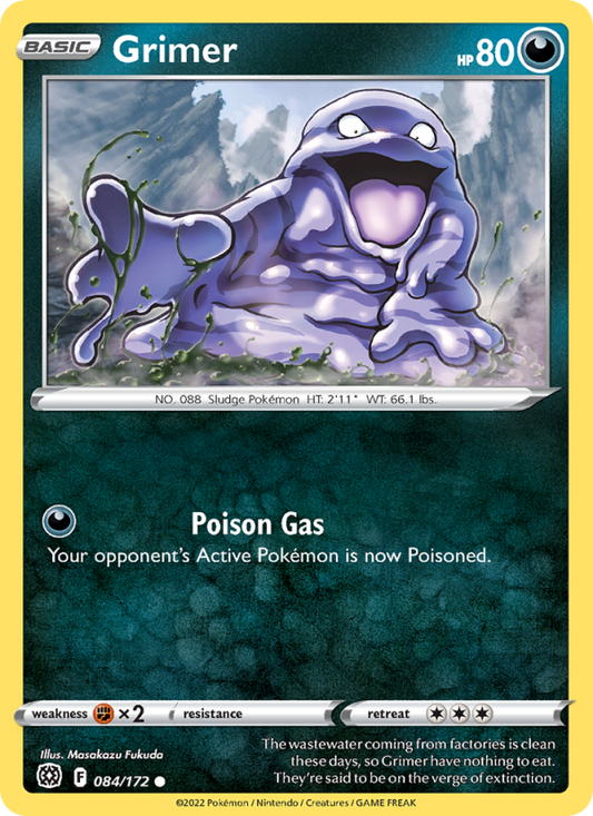 Grimer (084/172) Reverse Holo card image