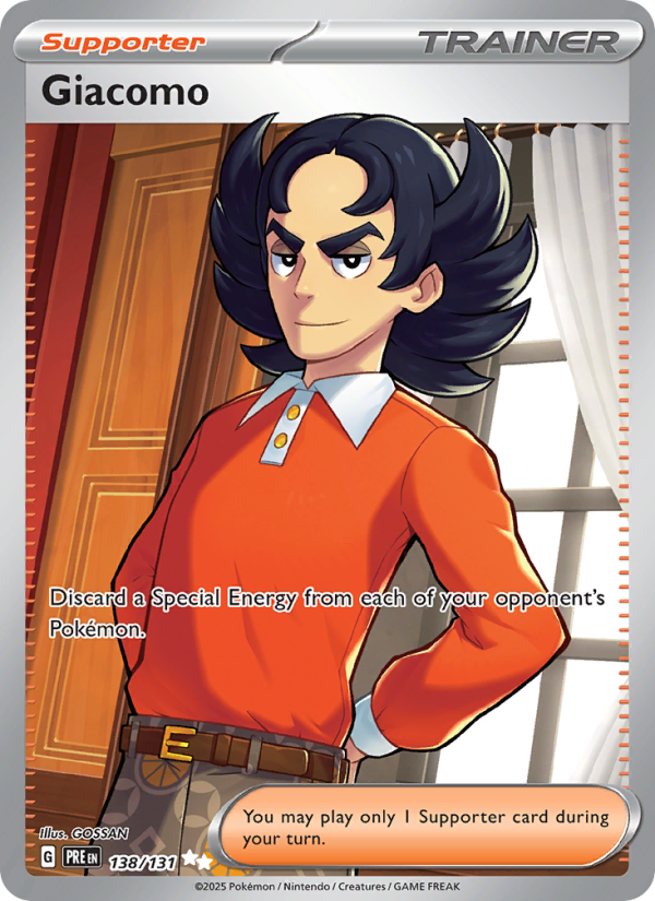 Giacomo (138/131) Reverse Holo card image