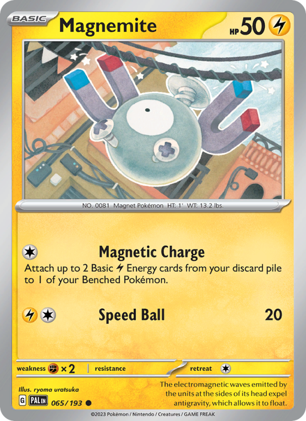 Magnemite (065/193) Reverse Holo card image