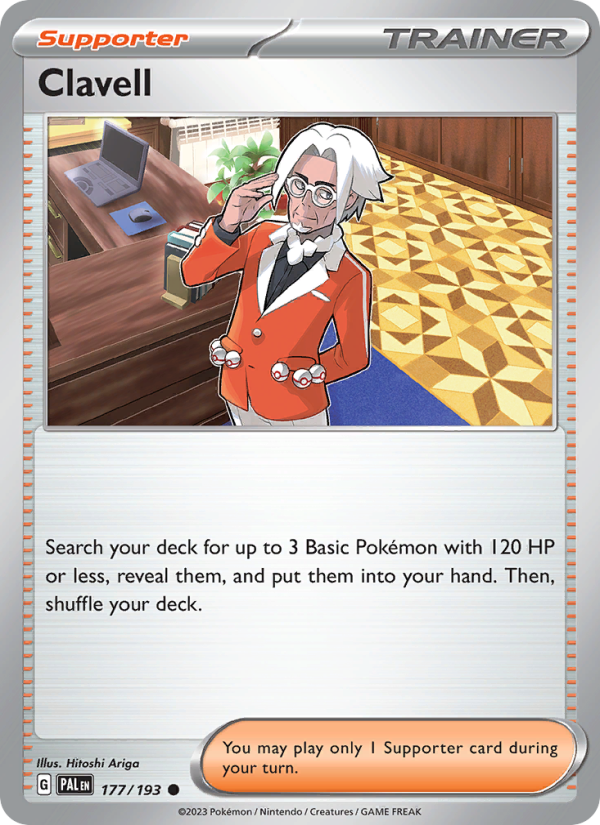 Clavell (177/193) Reverse Holo card image