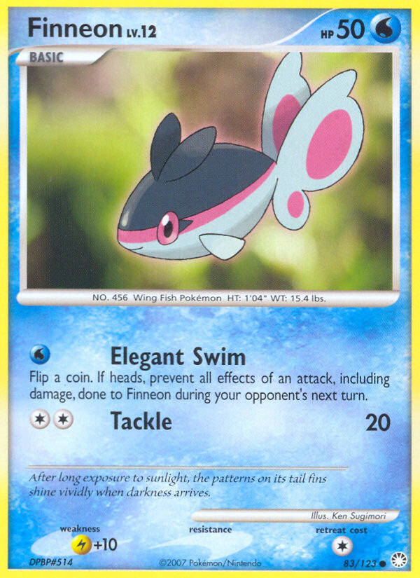 Finneon (083/122) Reverse Holo card image