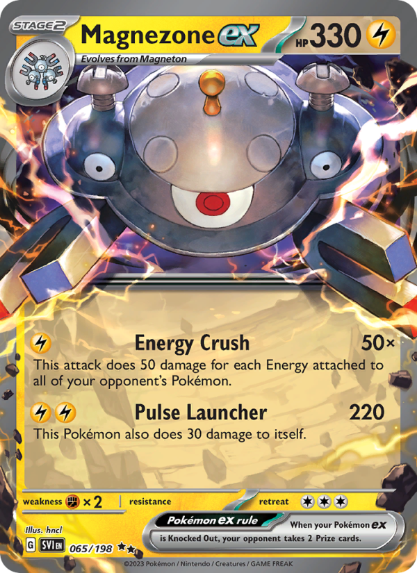 Magnezone ex (065/198) Holographic card image