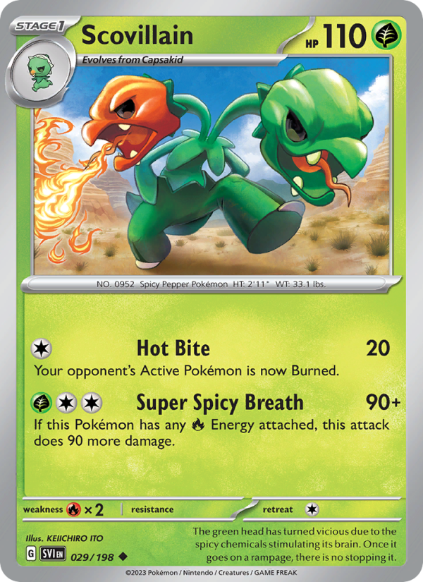 Scovillain (029/198) Reverse Holo card image