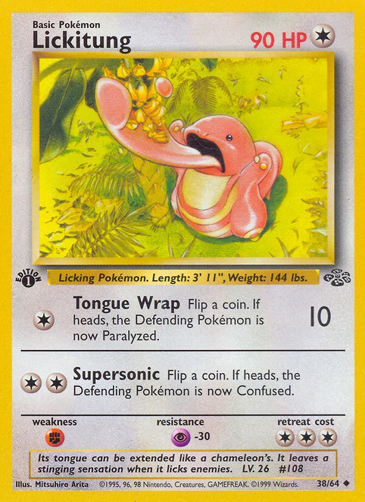 Lickitung (038/64) Reverse Holo card image