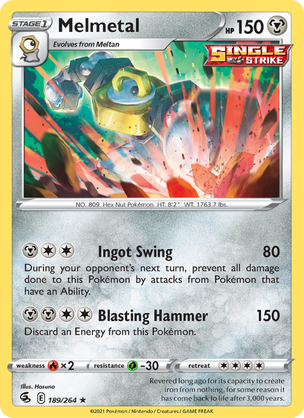Melmetal (189/264) Reverse Holo card image