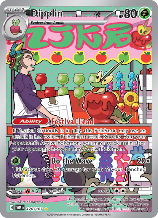 Dipplin (170/167) Holographic card image