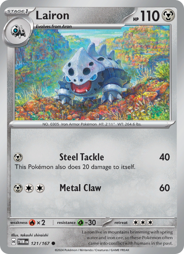 Lairon (121/167) Reverse Holo card image