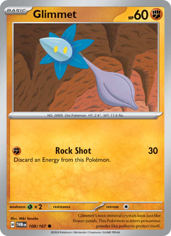 Glimmet (108/167) Reverse Holo card image
