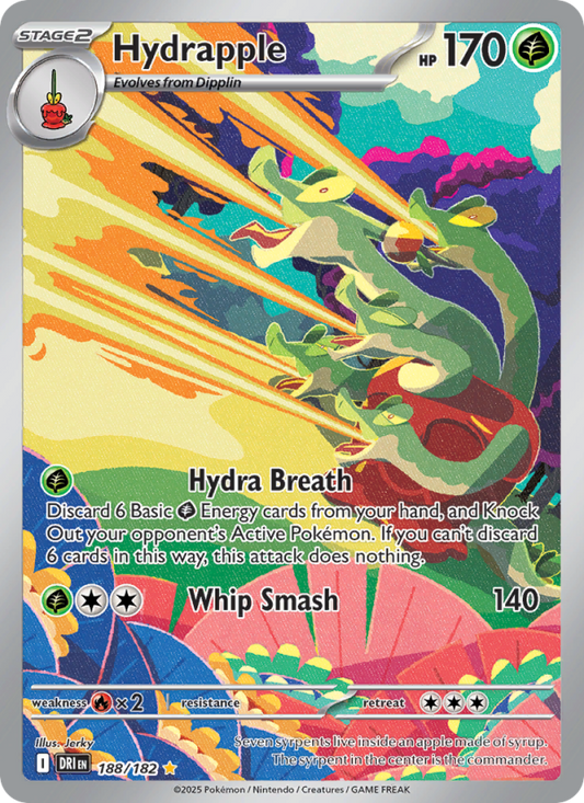 Hydrapple (188/182) Reverse Holo card image