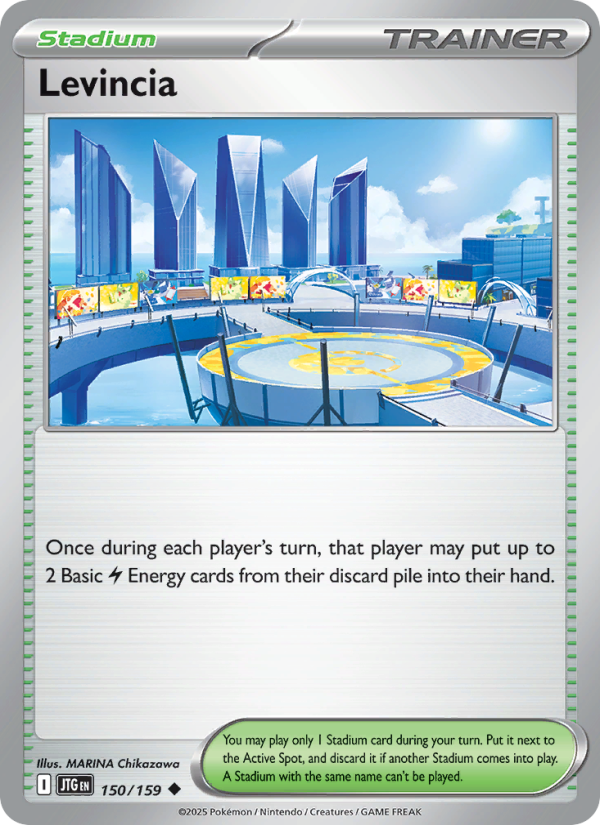Levincia (150/159) Reverse Holo card image
