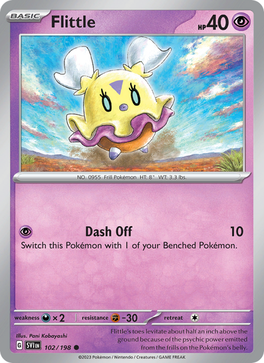 Flittle (102/198) Reverse Holo card image