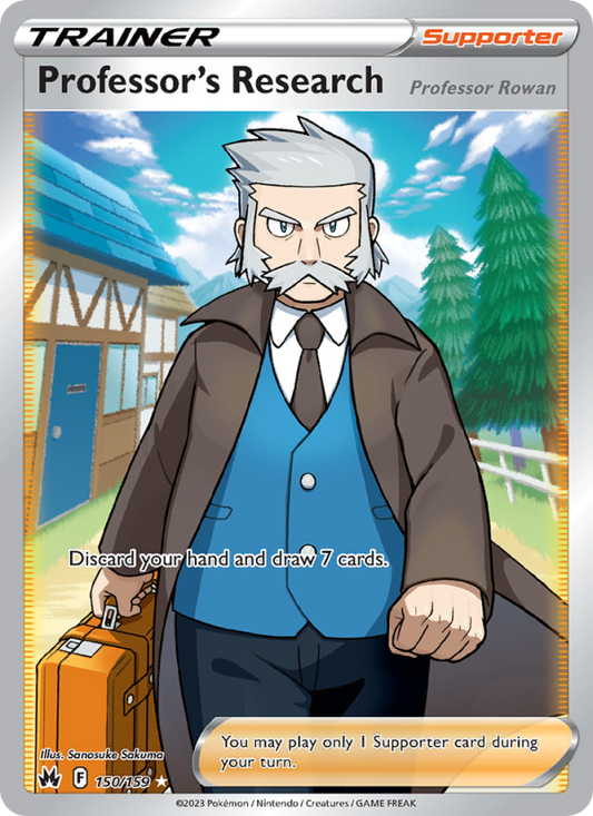 Professor's Research (150/159) Holographic card image