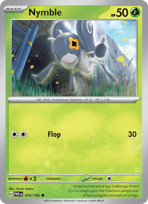 Nymble (014/182) Reverse Holo card image