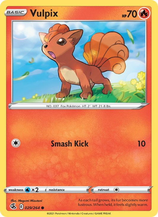 Vulpix (029/264) Reverse Holo card image